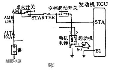 发动机怠速控制原理: efi主继电器端子3的电流分两路流向高清图片
