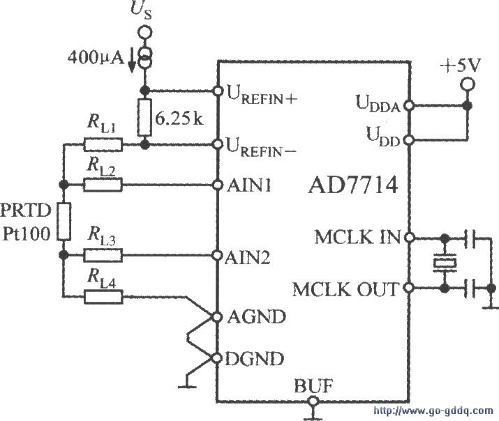 5ͨ͹Ŀɱ̴źŴAD7714Pt100Ͳȵ(P