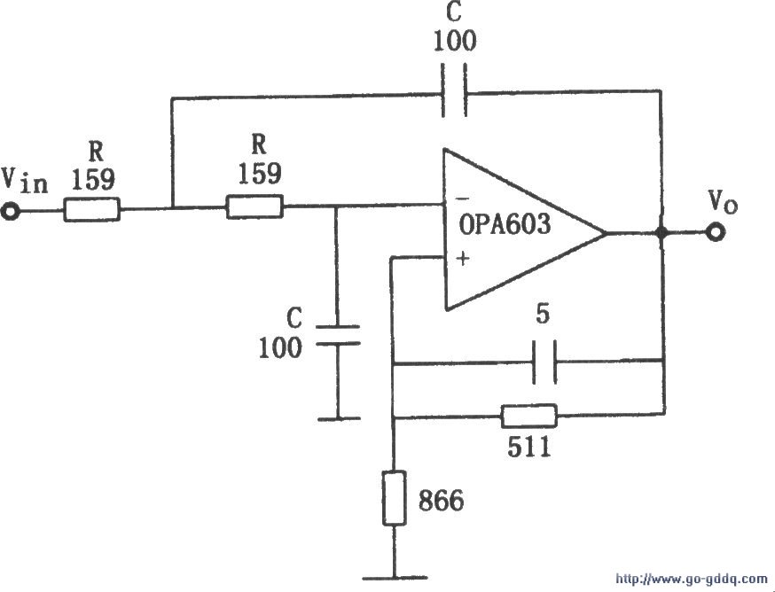 OPA603ɵ10MHzͨ˲