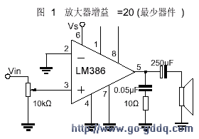 LM386 ͵ѹƵʷŴ