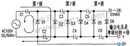 多倍压整流电路