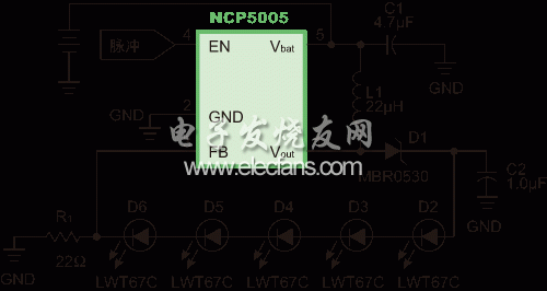 NCP5005ĵʽLED·