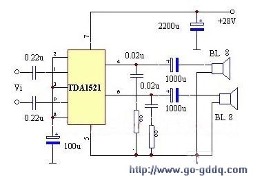 TDA1521Դӷ