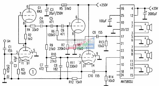 ʯϷƵʽʷŴAN7580 AMPLIFIER