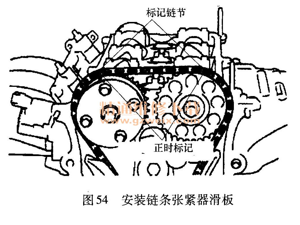 丰田普瑞维亚(previa)2az- fe发动机正时校对方法