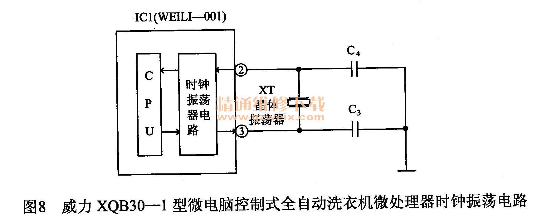 XQB30-1΢ԿʽȫԶϴ»΢ʱ񵴵·