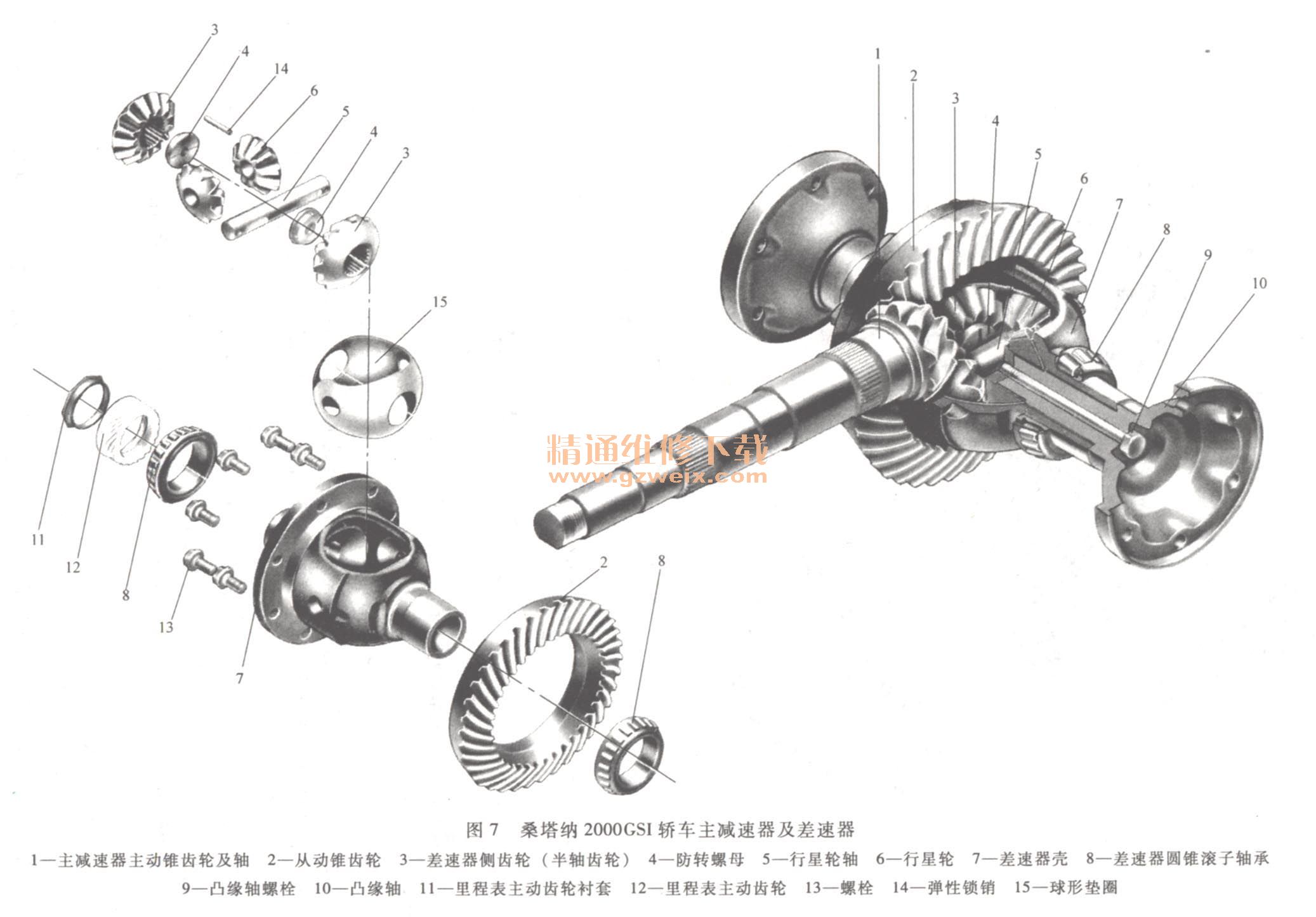 东风485桥分解图,汉德485桥分解图,德纳485桥分解图(第19页)_大山谷图库