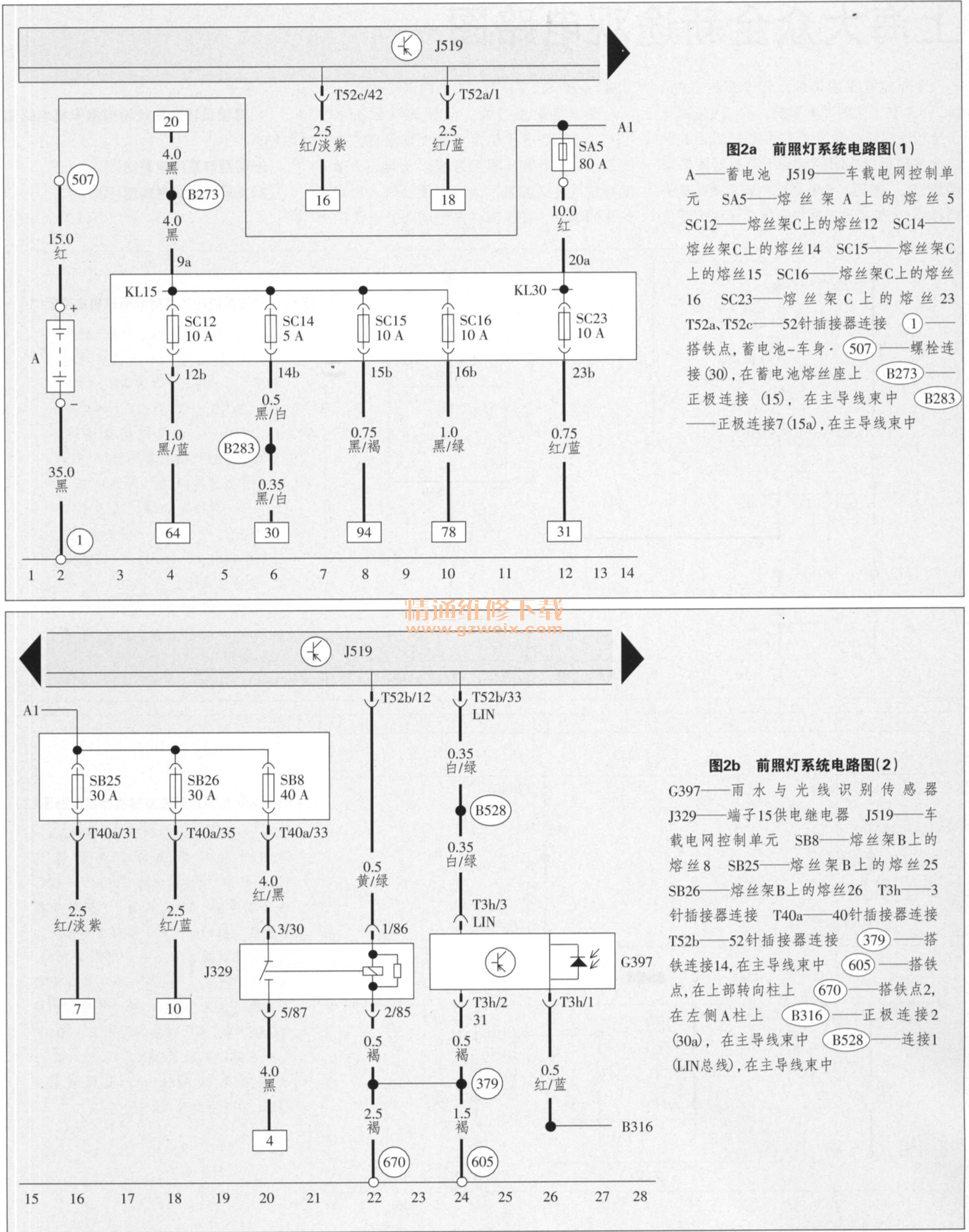 上海大众全新途观电路图