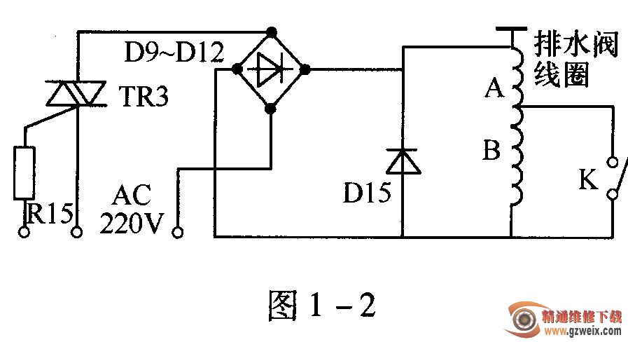 小天鹅XQB30-8型全自动洗衣机排水时发出咔