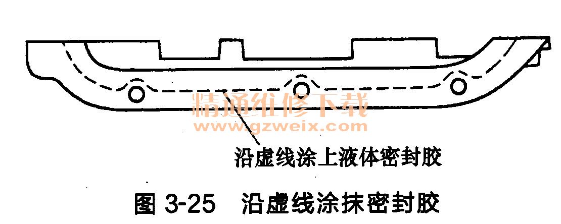 2006款本田雅阁发动机正时链条的拆卸与安装