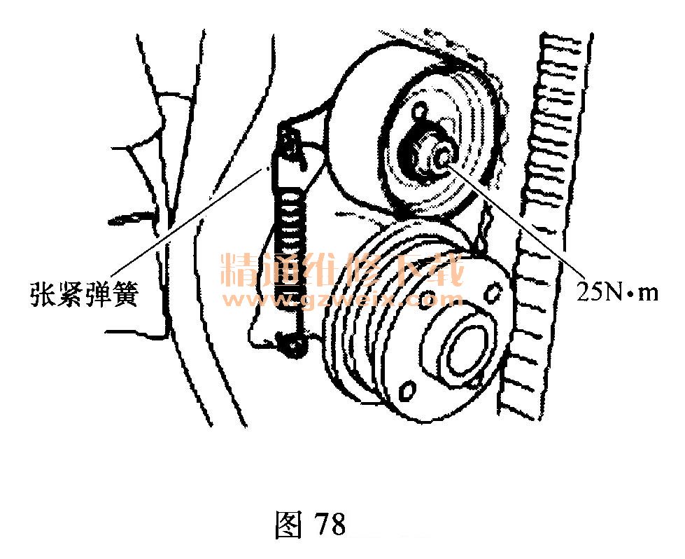 北斗星k14bd正时图解,北斗星k14b-D正时图解 昌河北斗星发动机正时校对方法