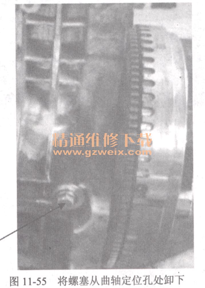 奇瑞481曲轴记号图,奇瑞481正时记号图 奇瑞瑞麒v5(sq481a型发动机)正时校对方法