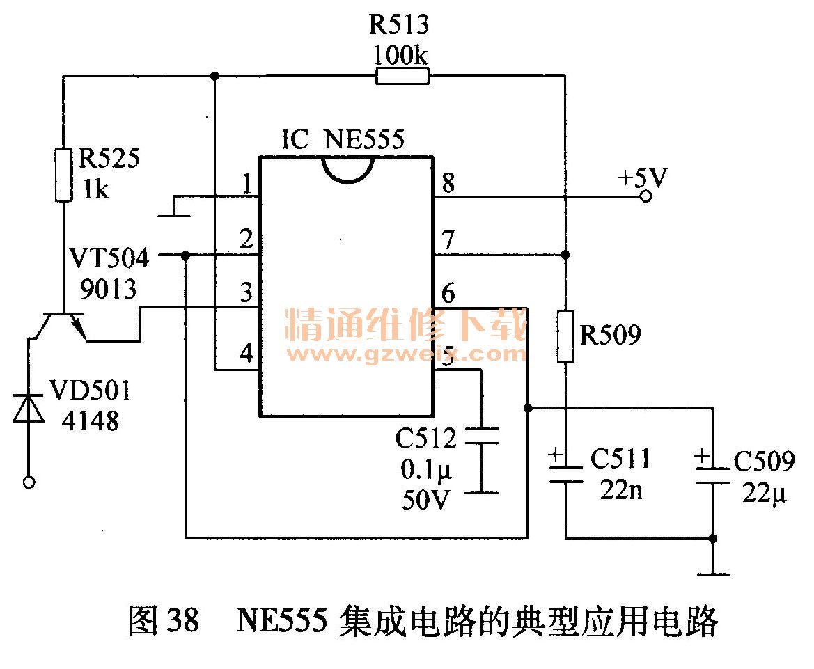 NE555ɵ·ĵӦõ·