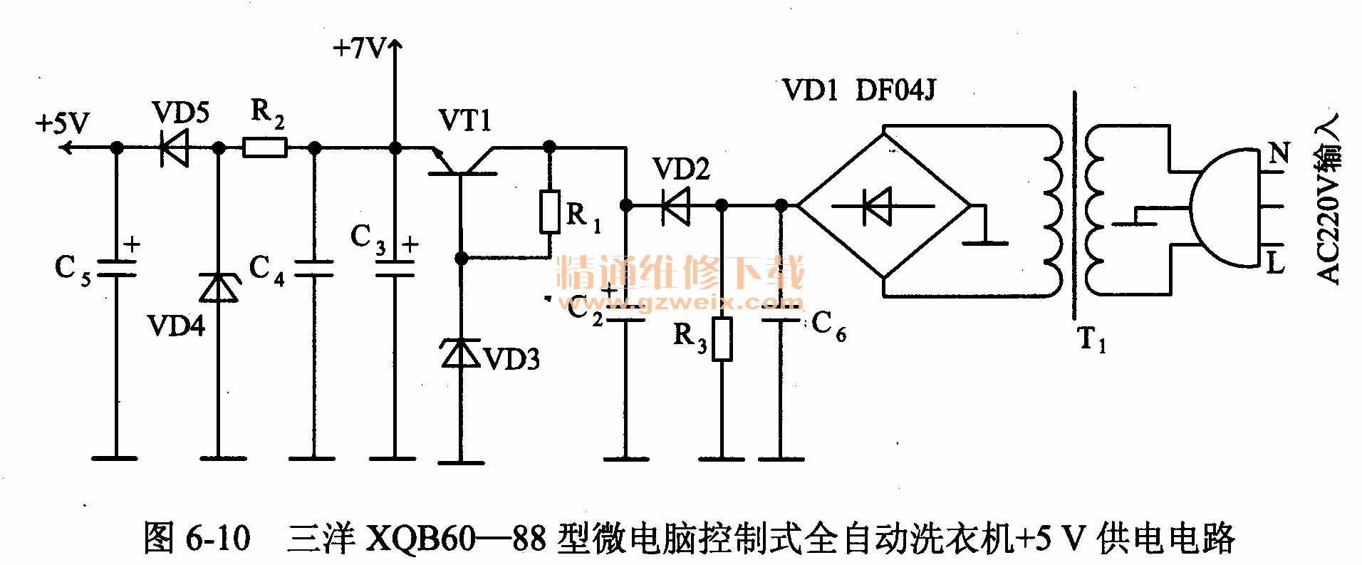 XQB60-88΢ԿʽȫԶϴ»15V·