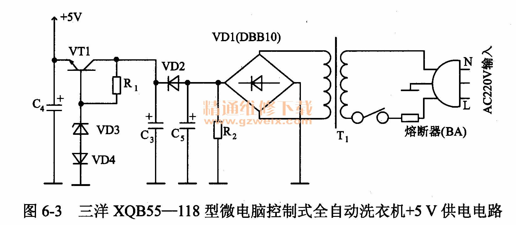 XQB55-118΢ԿʽȫԶϴ»5 V·