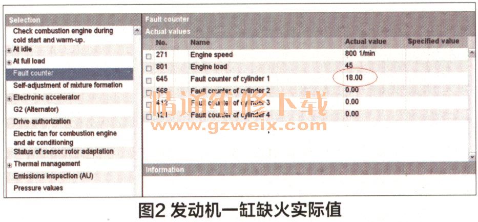 奔驰E260轿车发动机故障灯亮