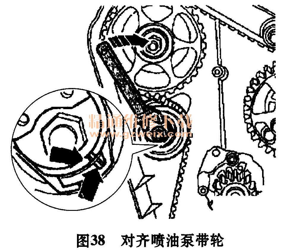 4d20b柴油发动机正时图,4d20柴油机正时图精通 大众捷达sdiaqm19l柴油发动机正时校对方法