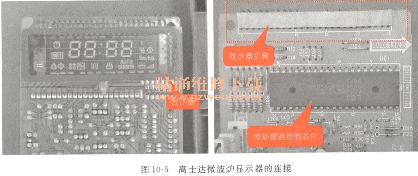 看图学习微波炉故障维修