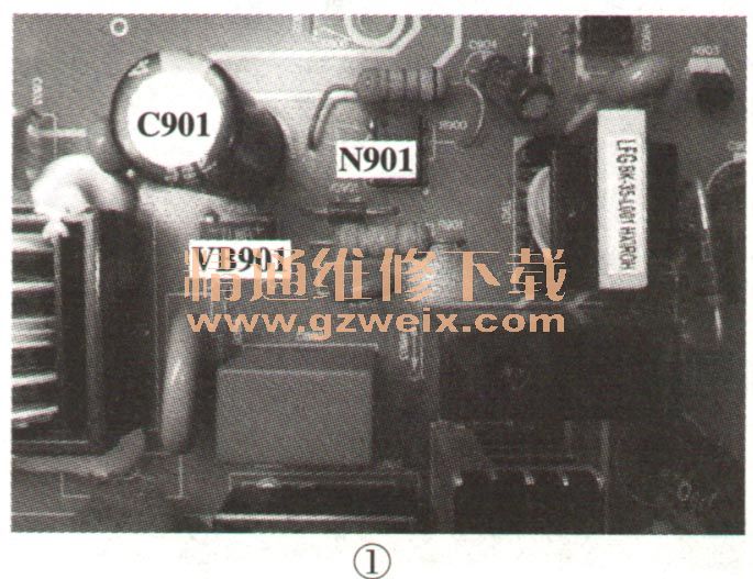 海信TLM37V68型液晶电视雷击故障检修 - 精通