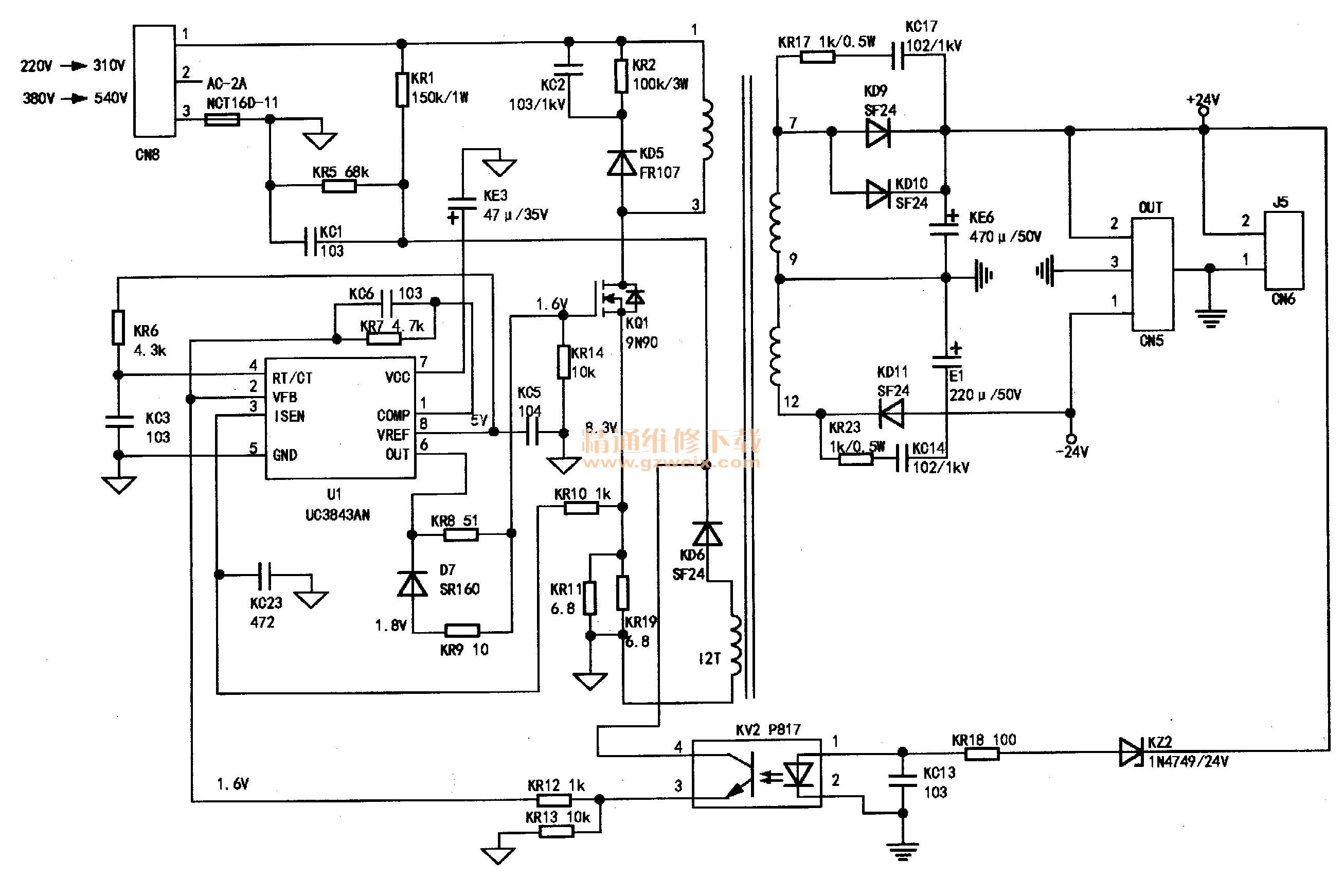 教你三步看懂电路图 电路板维修入门 怎么维修电路板 电路图的识图方法 电路板维修培训 - 知乎
