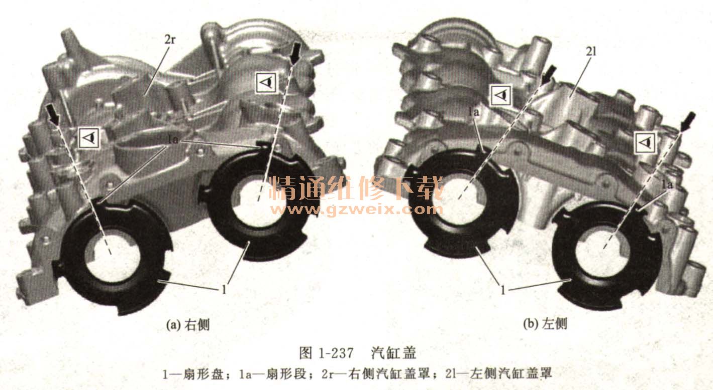 奔驰M级276、278发动机正时维修