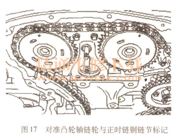 江铃全顺福特2.4t puma柴油发动机正时校对方法