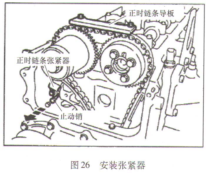 dk4a发动机正时记号图,2az发动机正时记号图 2000~2010年日产4.8l tb48de发动机正时校对