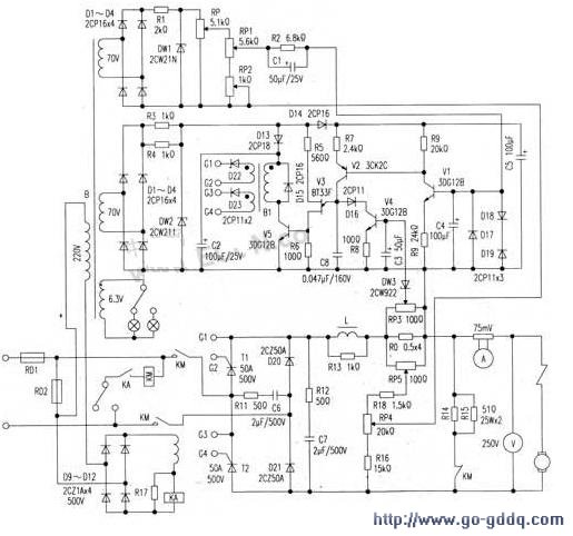 硅整流装置·方面向控制电路等提供直流电压|