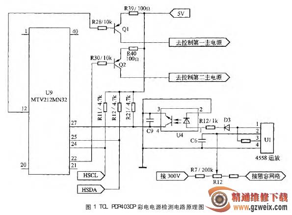 cl pdp403型彩色电视,接通电源后,按电视机或机